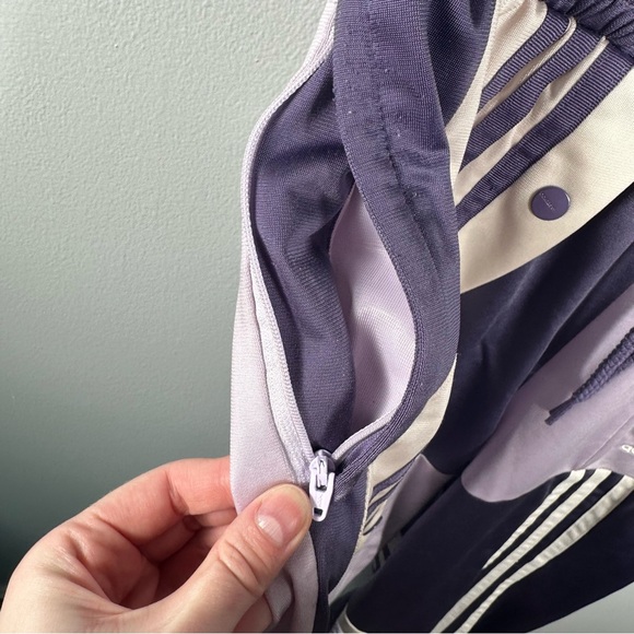 SOLD Adidas Originals x Danielle Cathari Purple Adibreak Track Pants Size Small - Picture 11 of 17